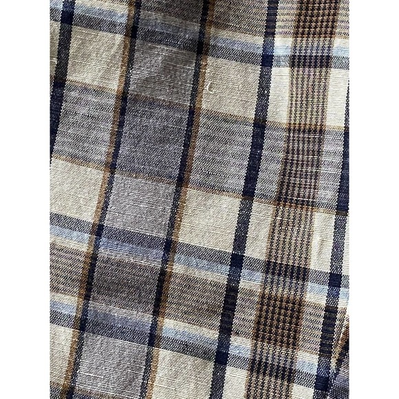 Men's Tommy Bahama Linen Blend Plaid Shorts- Size34 - Picture 3 of 7